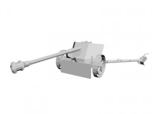 Artillery 3D Model
