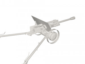Artillery 3D Modell