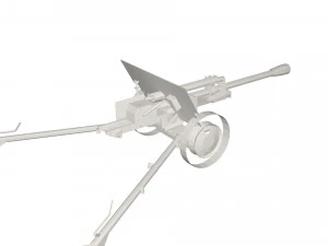 Artillery 3D Model