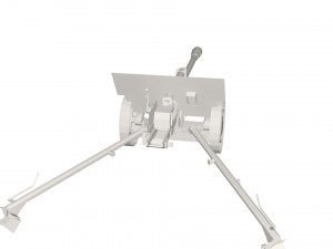 Artillery 3D Modell