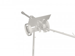 Artillery 3D Modell