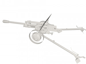 Artillery 3D Modell