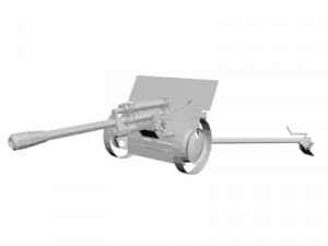 Artillery 3D Modell