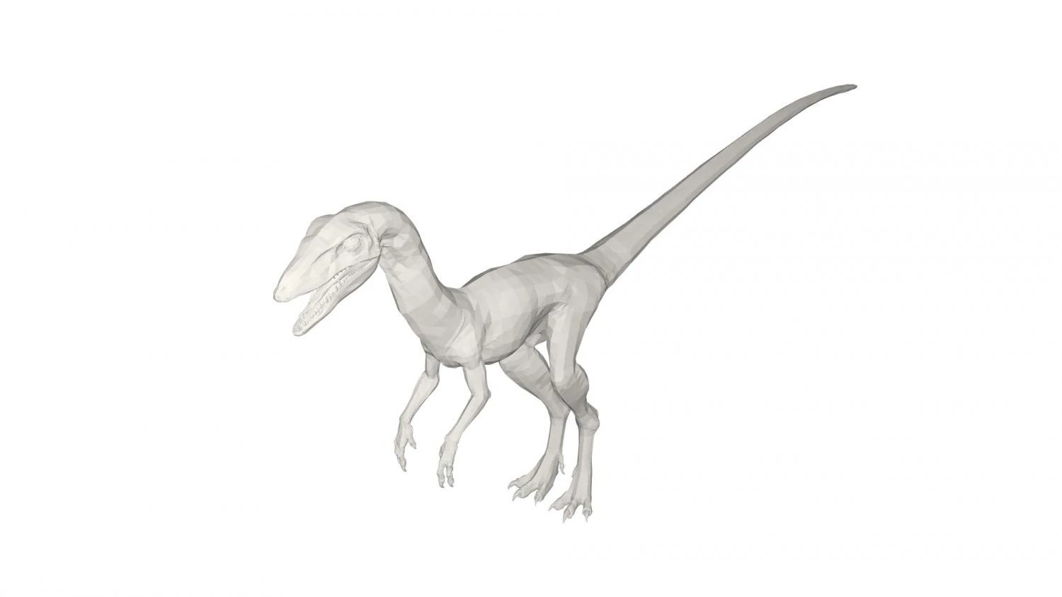 Dinosaur 3D Model .c4d .max .obj .3ds .fbx .stl .blend 