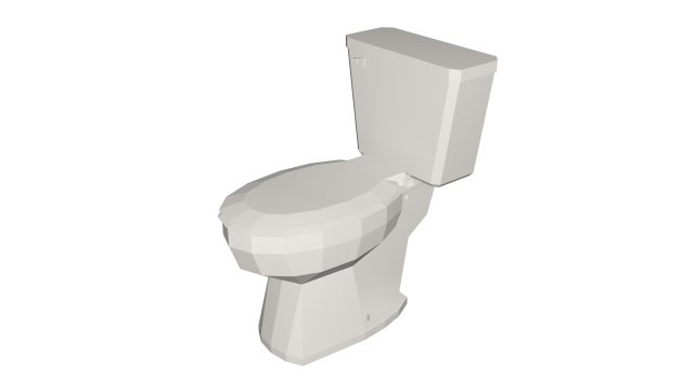Toilet Modelo 3D .c4d .max .obj .3ds .fbx .stl .blend 