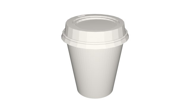 Coffee cup 3D 模型 .c4d .max .obj .3ds .fbx .stl .blend 