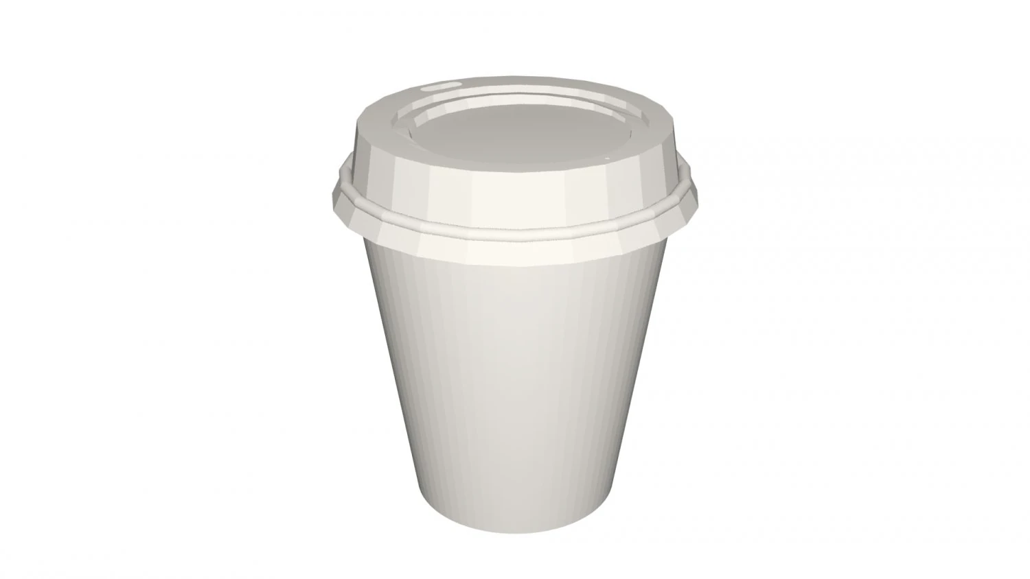 Coffee cup 3D Model .c4d .max .obj .3ds .fbx .stl .blend 