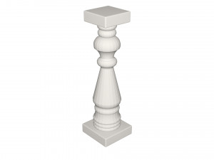 Spiral column 3D Модель