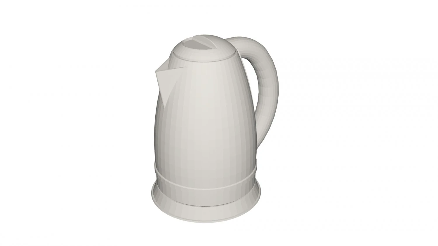 Kettle 3D Model .c4d .max .obj .3ds .fbx .stl .blend