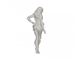 Superhero character 3D Model