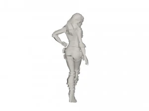 Superhero character 3D Model