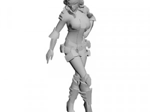 Superhero character 3D Model