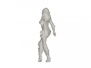 Superhero character 3D Model