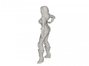 Superhero character 3D Model