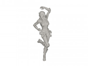 Superhero character 3D 모델