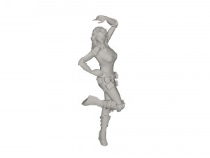 Superhero character 3D-Modell