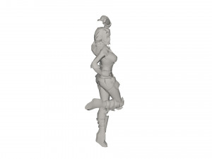 Superhero character 3D-Modell