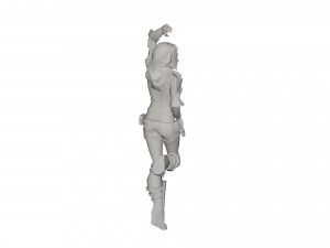Superhero character 3D-Modell
