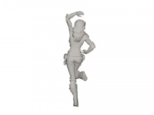 Superhero character 3D-Modell
