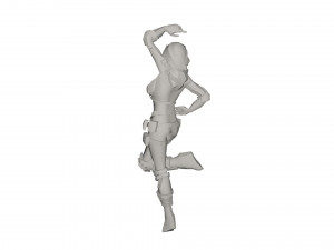 Superhero character 3D-Modell