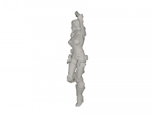 Superhero character 3D-Modell