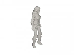 Personnage de super-h&eacute;ros Modèle 3D