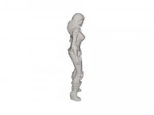 Personnage de super-h&eacute;ros Modèle 3D