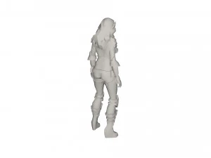 Personnage de super-h&eacute;ros Modèle 3D