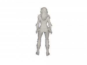 Superhero character 3D Model