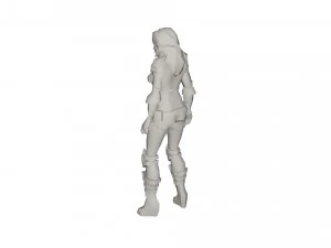 Personnage de super-h&eacute;ros Modèle 3D