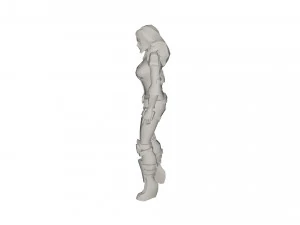 Personnage de super-h&eacute;ros Modèle 3D