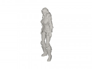Superhero character 3D Model