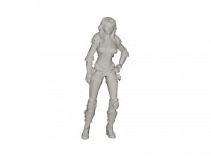 Superhero character 3D Model