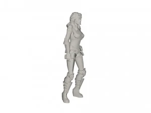 Superhero character 3D Model