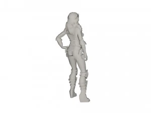 Superhero character 3D Model