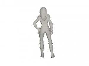 Superhero character 3D Model