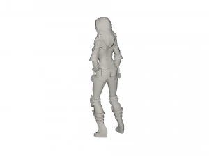 Superhero character 3D Model