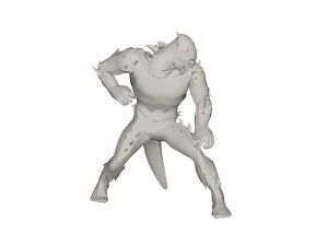 Monster 3D Modell