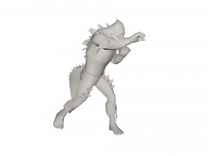 Monster 3D-Modell