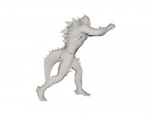 Monster 3D-Modell