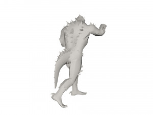 Monster 3D-Modell