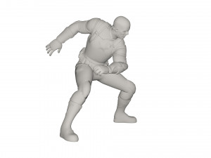 Superhero character Modelo 3D