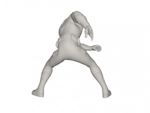 Superhero character Modelo 3D