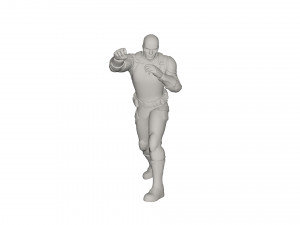 Superhero character Modelo 3D