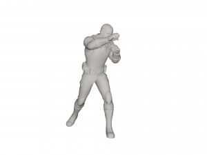 Superhero character 3D 模型
