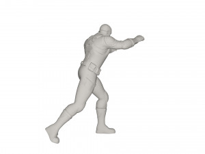 Superhero character 3D 模型