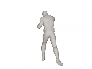 Superhero character 3D 模型