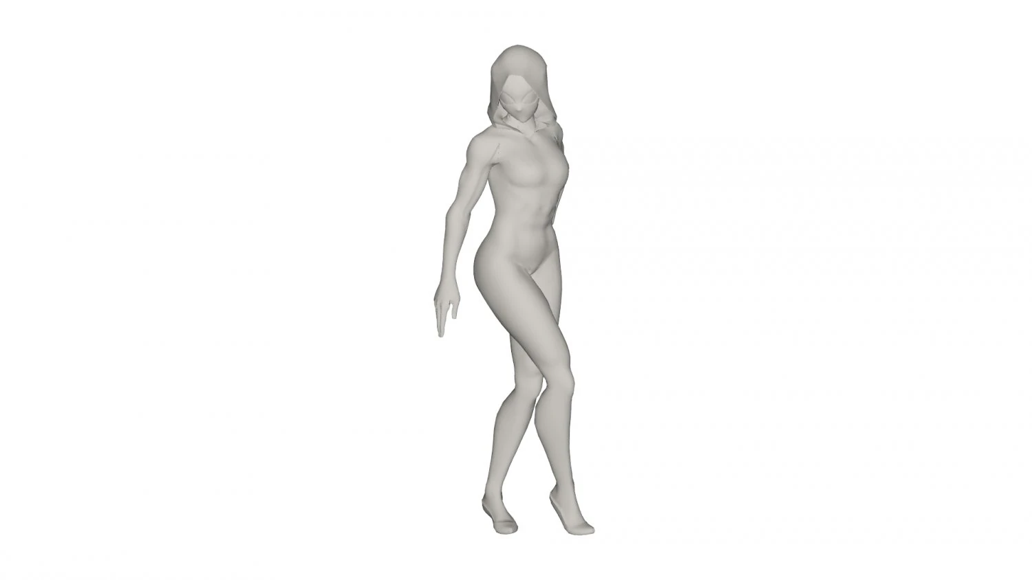 Superhero character 3D Model .c4d .max .obj .3ds .fbx .stl .blend