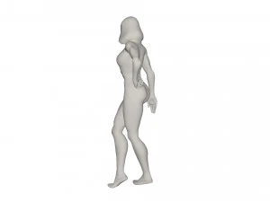 Superhero character 3D Model