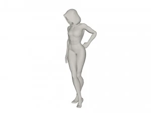 Superhero character 3D Model